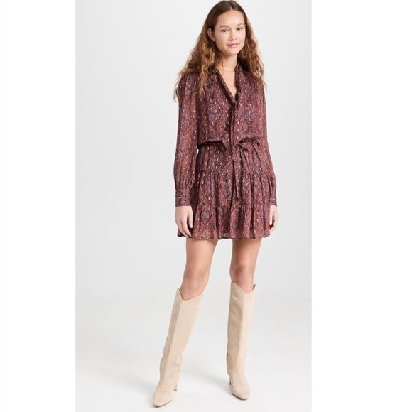 Paige Long Sleeve Cleobelle Dress Size Small - Picture 1 of 15